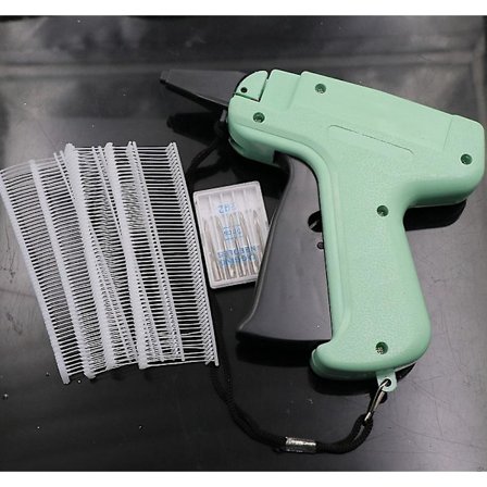 Märkningsvapen för kläder, prislappsvapen, standardmärkningsfäste, set med 5 nålar och 1000 st borr för butik