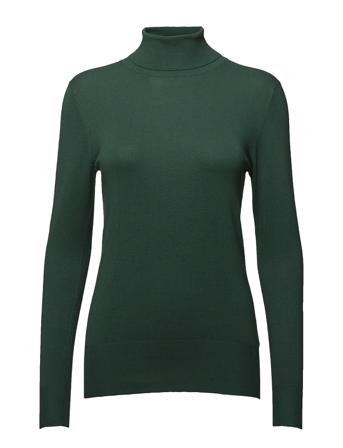 Astrid Roll Neck Turtleneck Rullekravetrøje Grøn Kaffe
