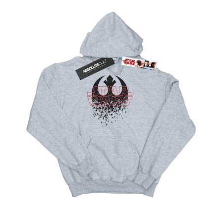 Star Wars The Last Jedi Shattered Emblem Hoodie S Sports G för män