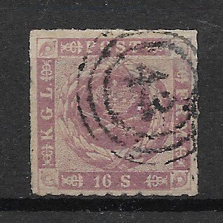 Danmark 1863 - AFA 10 - Stemplet