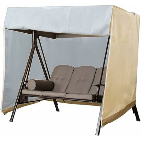 Vanntett 2-seters hagegengesett, 210D Oxford vanntett anti-UV gengesett utendørs gengesett, 160×120×170cm