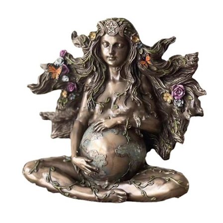 Gaia Millennial Gaia Statue Mor Jord Gaia Kunst Statue Mor Jord