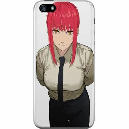 Apple Iphone 5 Genomskinligt Skal Makima Chainsaw Man