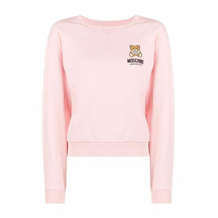Moschino - Hoodies - Rosa - Dam - Storlek: S, Dam, Storlek: S