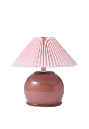 Åhléns Home Bärbar lampa med timer LILOU Belysning Rosa ONESIZE