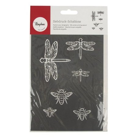 Insekter A5 silketryk stencil
