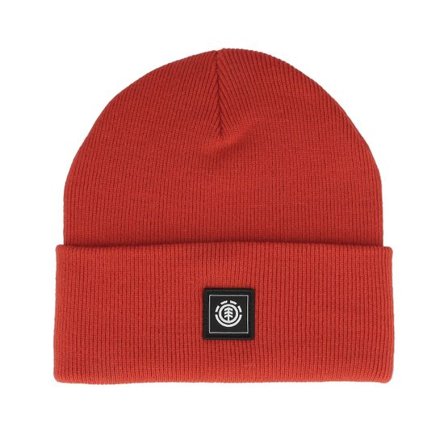 Element - Röd cuff Beanie - Kids High Icon Beanie Y Lava Falls Cuff @ Hatstore
