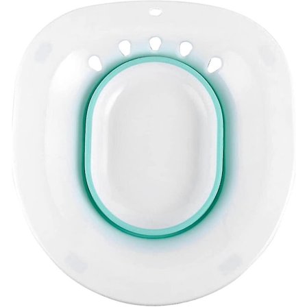 Foldbar Bidet Bad Shower Pleje Hofte Vask Toilet Bidet Hofte Vask Sengpotte (1 Styk - Grøn)