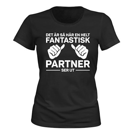 Fantastisk Partner - T-SHIRT - DAM