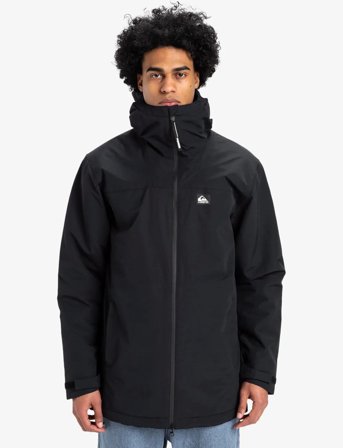 Quiksilver Overcast 3K Parka - Black - L