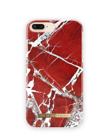 Unisex deksel, Scarlet Red Marble, iDeal of Sweden