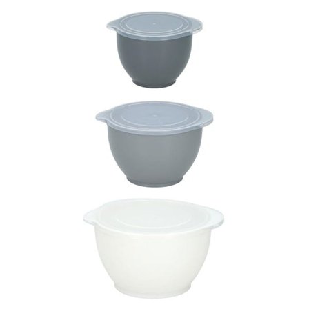 Alpina skåle med tud og låg 3-pak