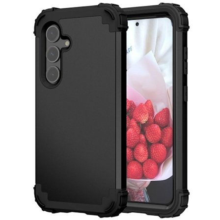 SKALO Samsung A56 5G Armor L-Style Cover - Sort