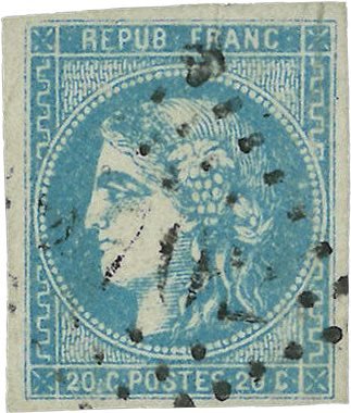 Frankrig 1871 - YT 46B - Stemplet