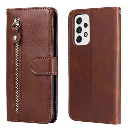 Samsung Galaxy A53 5G wallet cover - Brown