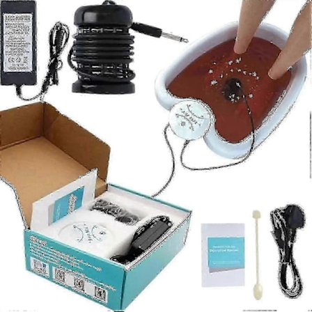 Ionic Foot Spa för Hemmabruk och Rengöring - Ionic Fotbadsmaskin, Avgifta Dig Från Farliga Ämnen