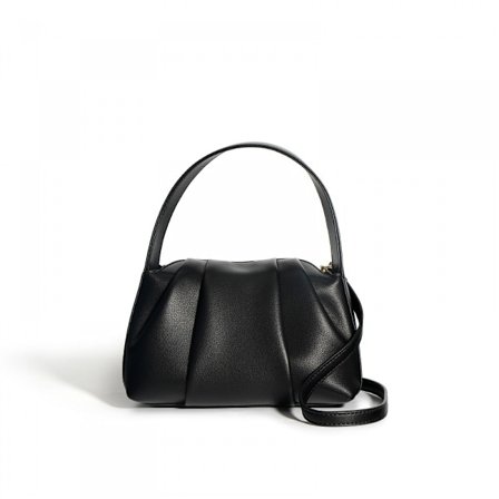 Plisserad Molnväska Tote Axelremsväska Crossbody Väska Dam