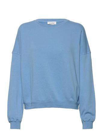 Hapylife Sweatshirt Trøje Blå American Vintage