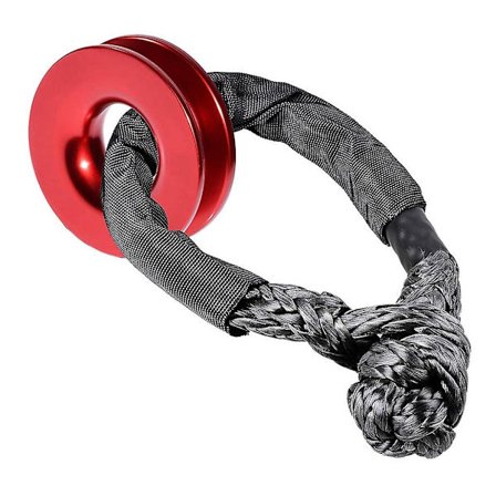 Snatch Block Recovery Ring 3/8 1/2" Vinsj Taljesystem For Slepetau Talje