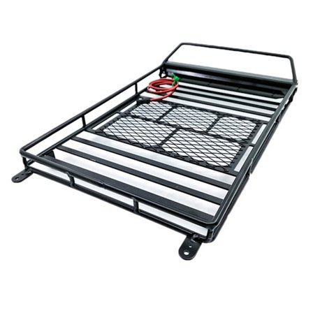 RC Bil Tagbagagebærer Metal Tagbøjler Bagage til Carrier Bakke til 1/10 RC Crawler Car TRX4 Axial Scx10 90046 CC01