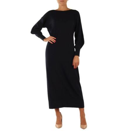 Fabiana Filippi Midi Kjole Sort, Dame