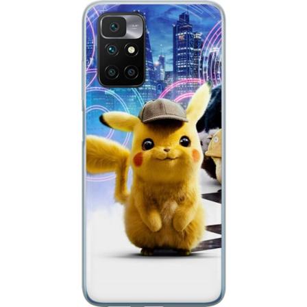 Xiaomi Redmi 10 Läpinäkyvä kuori Detektiivi Pikachu