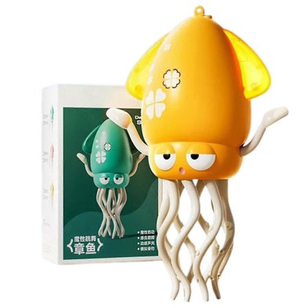 Magic Dancing Octopus Toy Electric Auto-Avoid Octopus Toy Baby Octopus Crawling Toy for Children