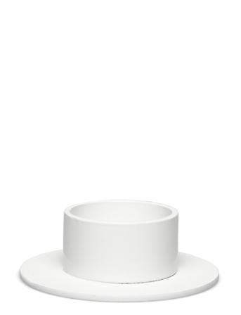 Candleholder -The Circle Home Decoration Candlesticks & Tealight Holders Hvit Kunstindustrien