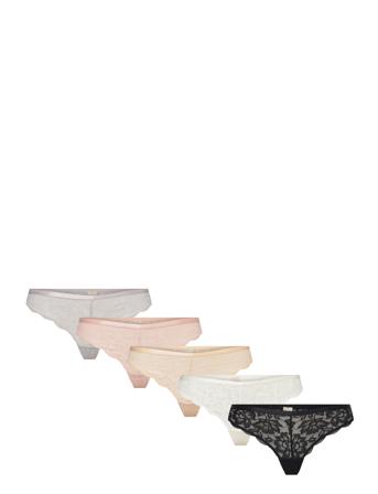 Myla-5Pp String Stringtruse Undertøy Multi/mønstret Dorina*Betinget Tilbud