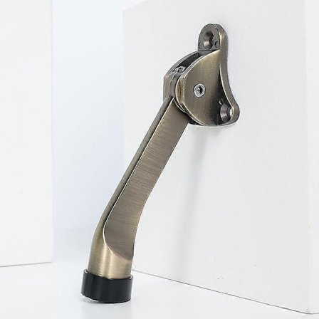 Kickdown Dørstopper Premium Holder Kraftig Metall Kickstand for Hjem Tunge Dører - Perfekt