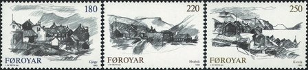 Færøerne - AFA 66-68 - Postfrisk sæt