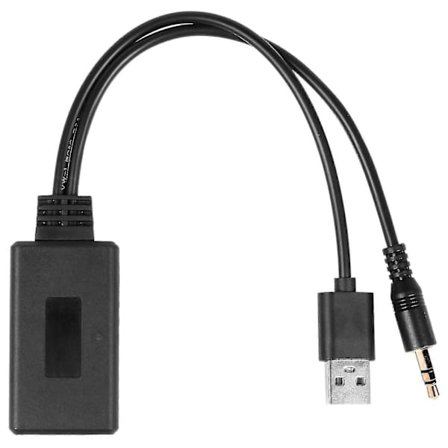 Auton langaton Bluetooth-moduuli musiikkiadapteri lisävastaanotin Aux Audio Usb 3,5 mm liitäntä E90 E