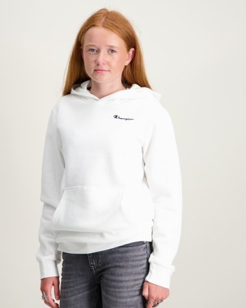 Champion Hooded Sweatshirt Hvid Hoodies/Hættetrøjer Pige - Kids Brand Store