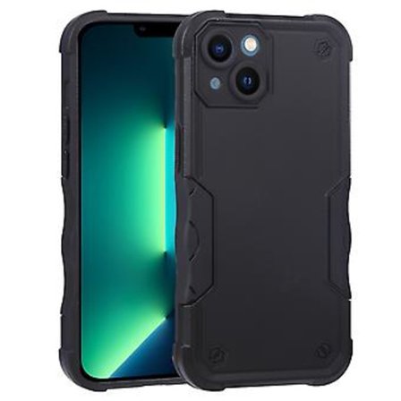 Halkskyddande Armor-fodral för iPhone 14 Plus (Svart)