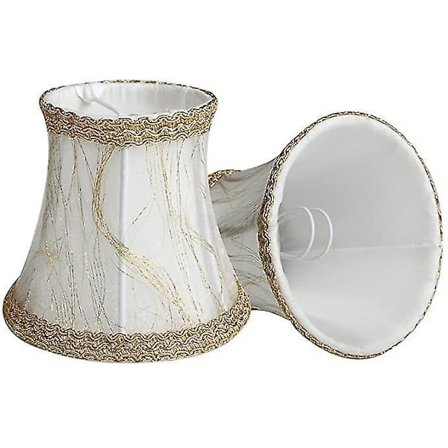 Sett med 6 klips-på lampeskjermsett Oppreist lysekrone