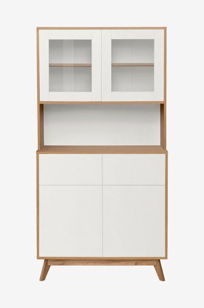 Loft24 - Buffet Skandi 2 ja 2-ovinen - Monivärinen - Kaapit - - Homeroom