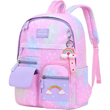 Flickskola Rygsæk til Piger, Børne Rygsæk til Børn 6-10 år, Pigers Dagsrygsæk, Skolerygsæk