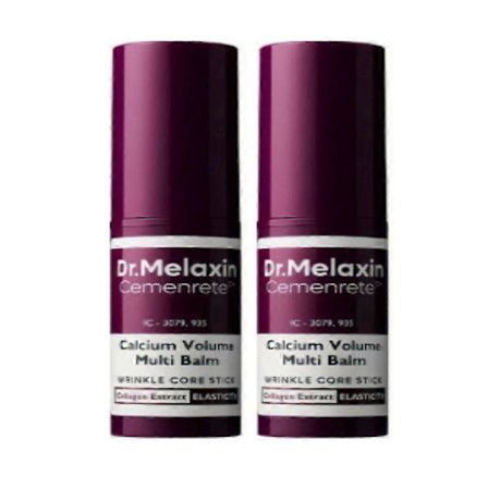 2X Dr.Melaxin Anti-Aging Øjencreme Cemenrete Calcium Volume Multi Balm Rynke Core Stick