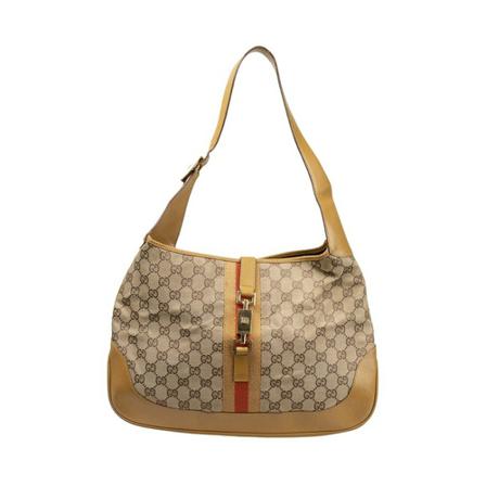 Gucci Vintage - Vintage Väskor - Beige - Dam - Storlek: One Size, Dam, Storlek: ONE SIZE