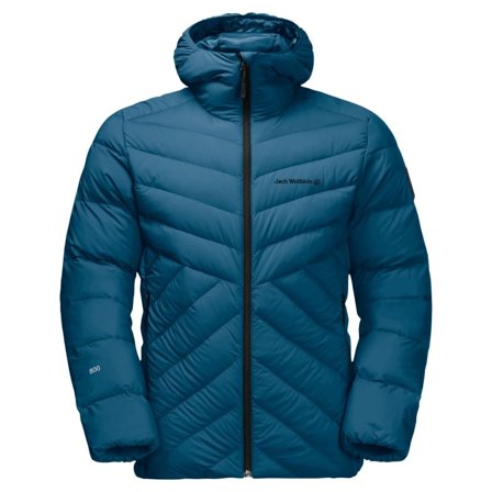 Jack Wolfskin Men's Athletic Down Jacket Men middle-layer down jackets Blue M