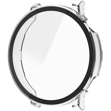 Huawei Watch GT 5 46 mm klokkeveske Hardt støtsikkert deksel med skjermfilm i herdet glass - Gjennomsiktig