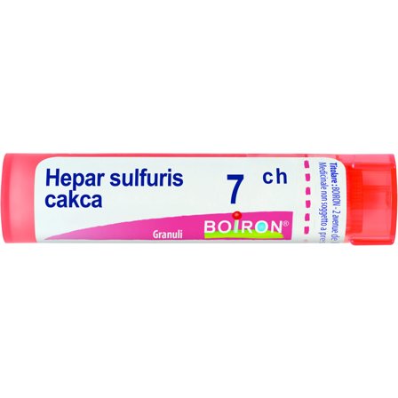 Boiron Hepar Sulfuris Calcareum 7Ch Tubo 80 Granuli 4g