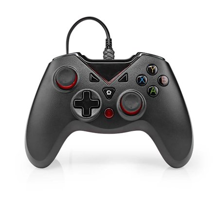 Gamepad | USB Type-A | USB Drevet | PC | Antal knapper: 12 | Kabellængde: 1.60 m | Sort