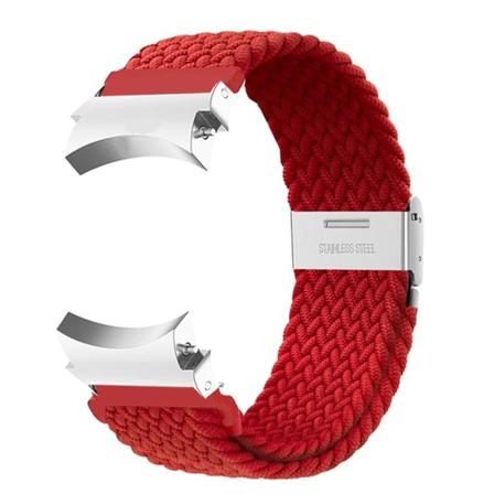20mm rem til Samsung Galaxy Watch 4/5/6/ pro/classic 45mm 44mm 40mm 43mm 47mm Ingen huller nylon armbånd correa Galaxy watch 6 rem Ed