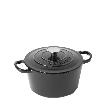 GRANBERG Gjutjärnsgryta 4 L Grytor Svart ONESIZE