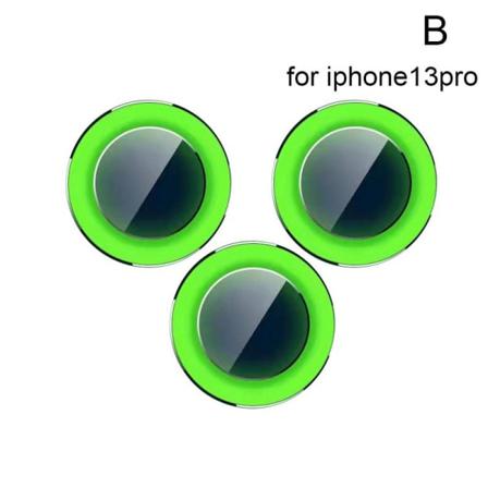 För Iphone 13 12 Pro Max Kameralinsskydd Lysande Kamera