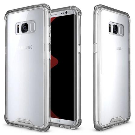 Samsung Note 8 Stötdämpande Silikon Skal Shockr Transparent