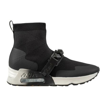 Ash, Sock Sneakers Lust Zwart, Dames, Maat:40 EU,rubber