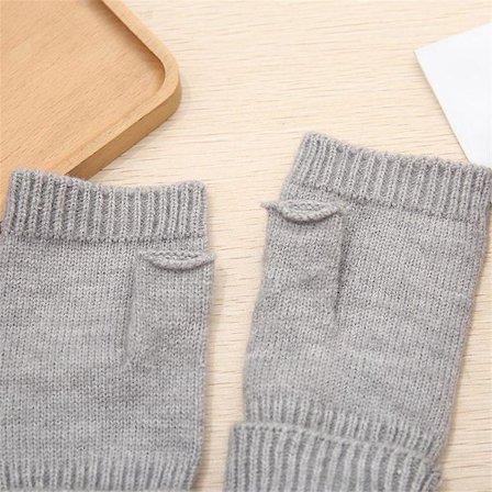 Nye Cashmere Fingerless Handsker Fra Turtle Doves