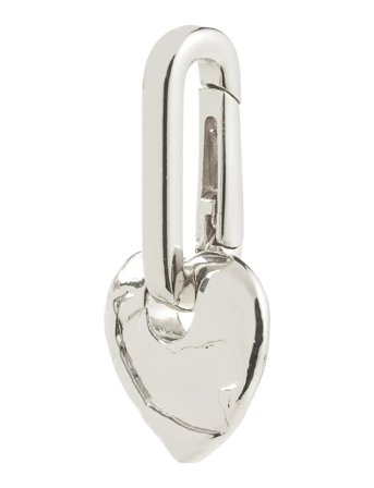 Pilgrim | Charm Rough Heart Pendant | ONE SIZE